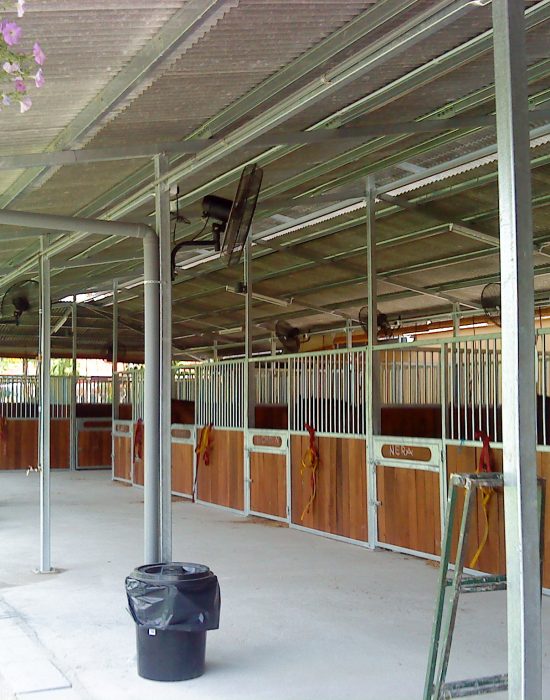 A private stable in Kuala Lumpur