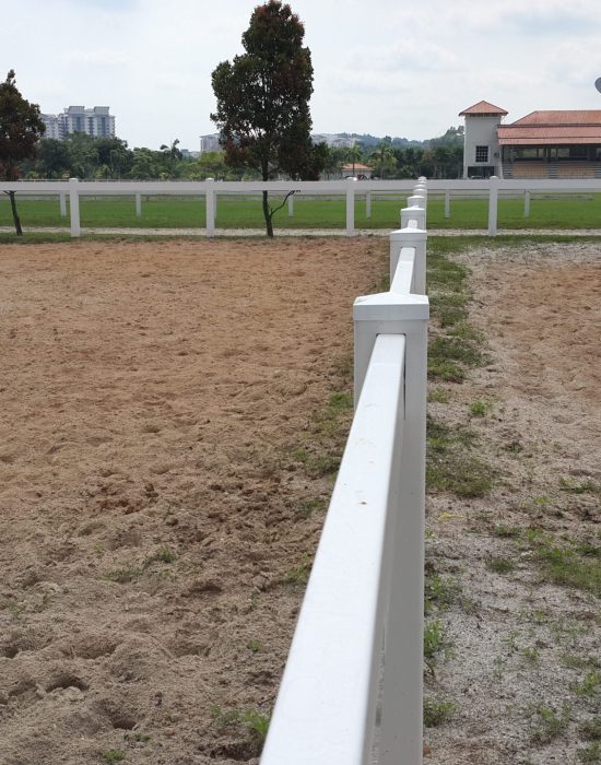 PVC Fence, sand arena, Taman Ekuestrian Putrajaya