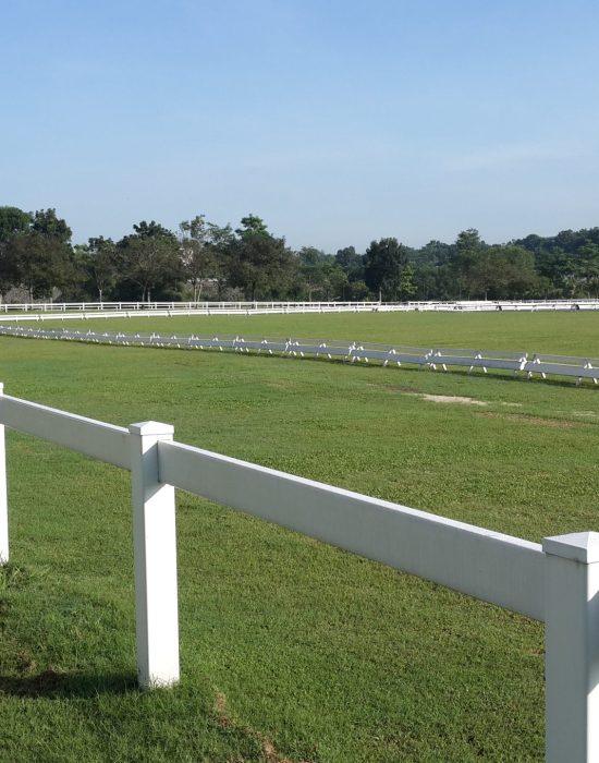 PVC Fence, grass arena, Taman Ekuestrian Putrajaya